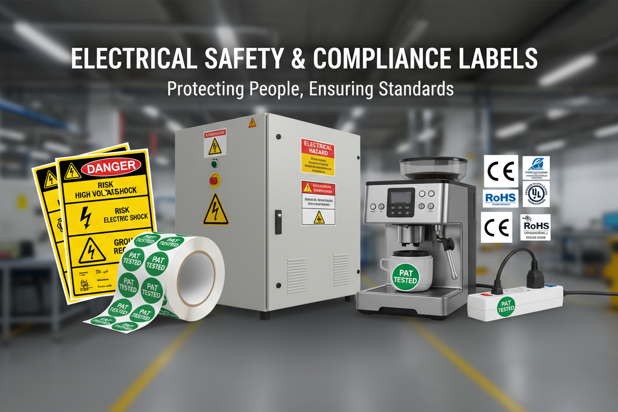 electrical safety labels and equipment