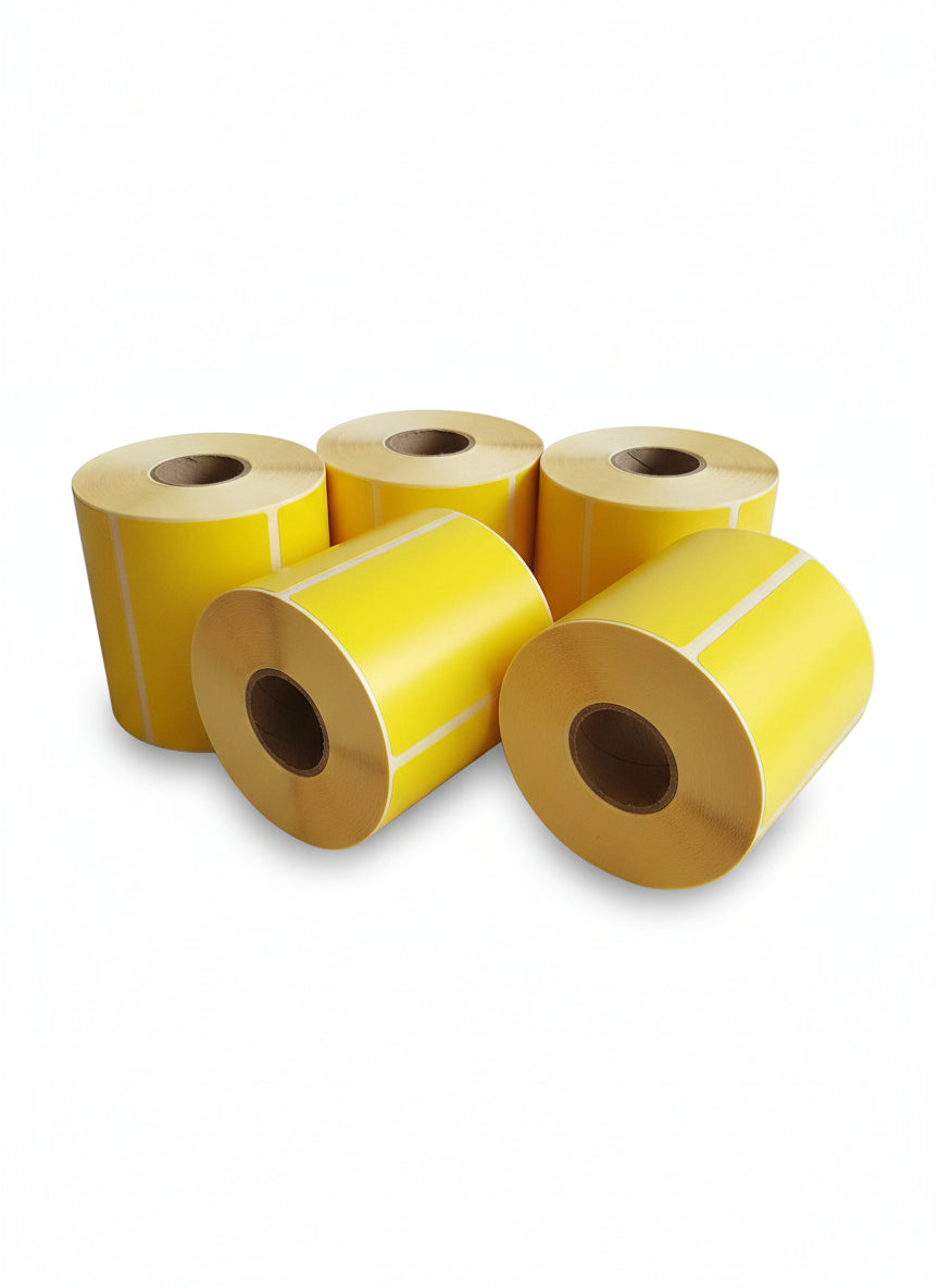 Large colour coding Labels - 102 x 52mm | Self adhesive sticky labels on rolls